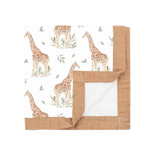 Bamboo Blanket | Giraffes